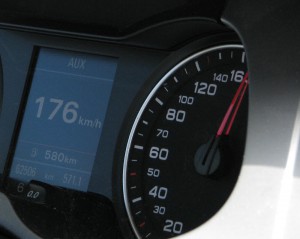 Hastigheter på Autobahn